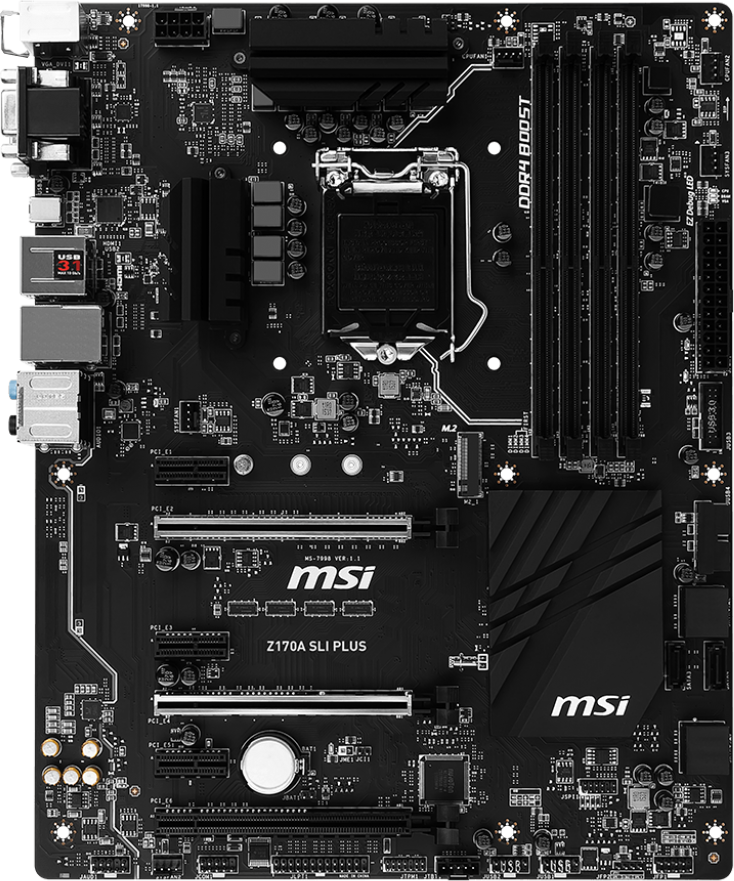 Msi z170a sli plus разгон